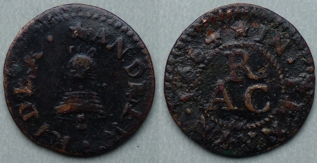 Penryn, Andrew Rider 1664 farthing